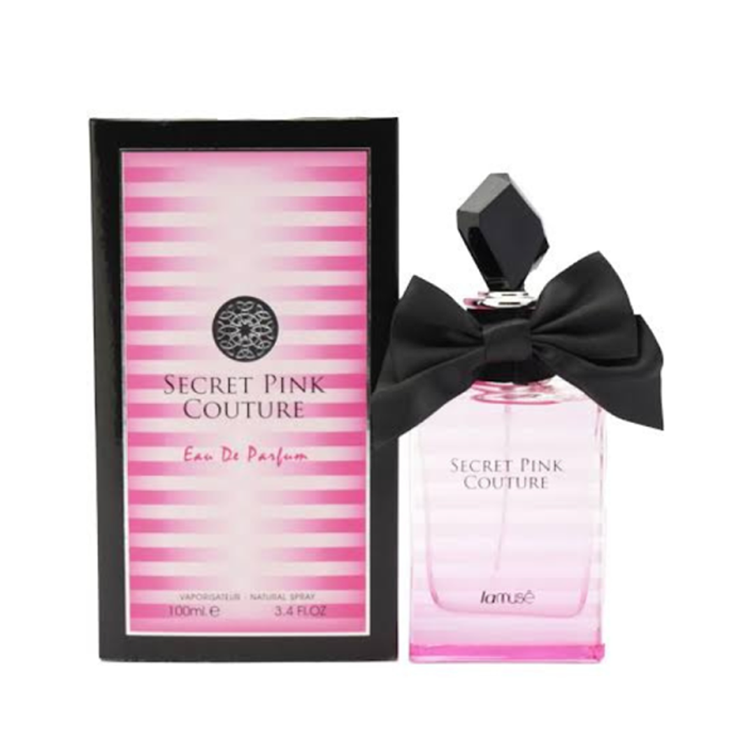 Secret Pink Couture Perfume EDP for Women 100Ml by Lamuse